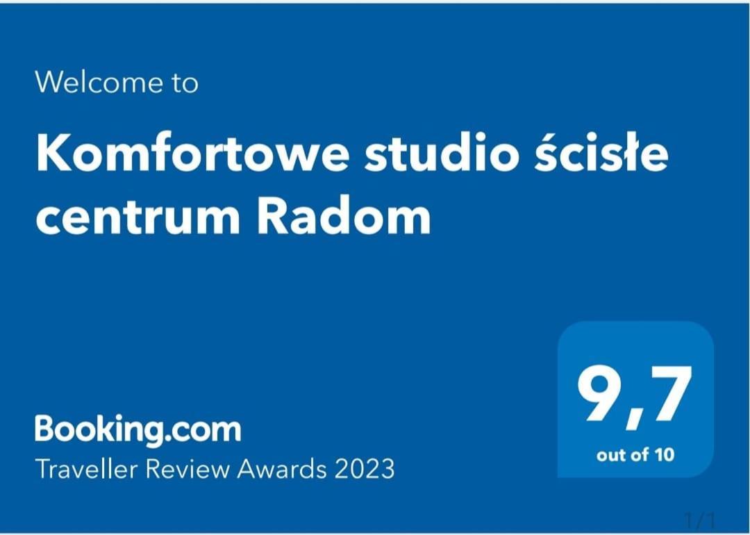 Komfortowe Studio Scisle Centrum 라돔 외부 사진